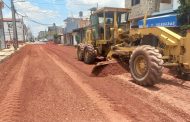 Registra 65 por ciento de avance el mejoramiento integral de la calle Ferrocarril Poniente
