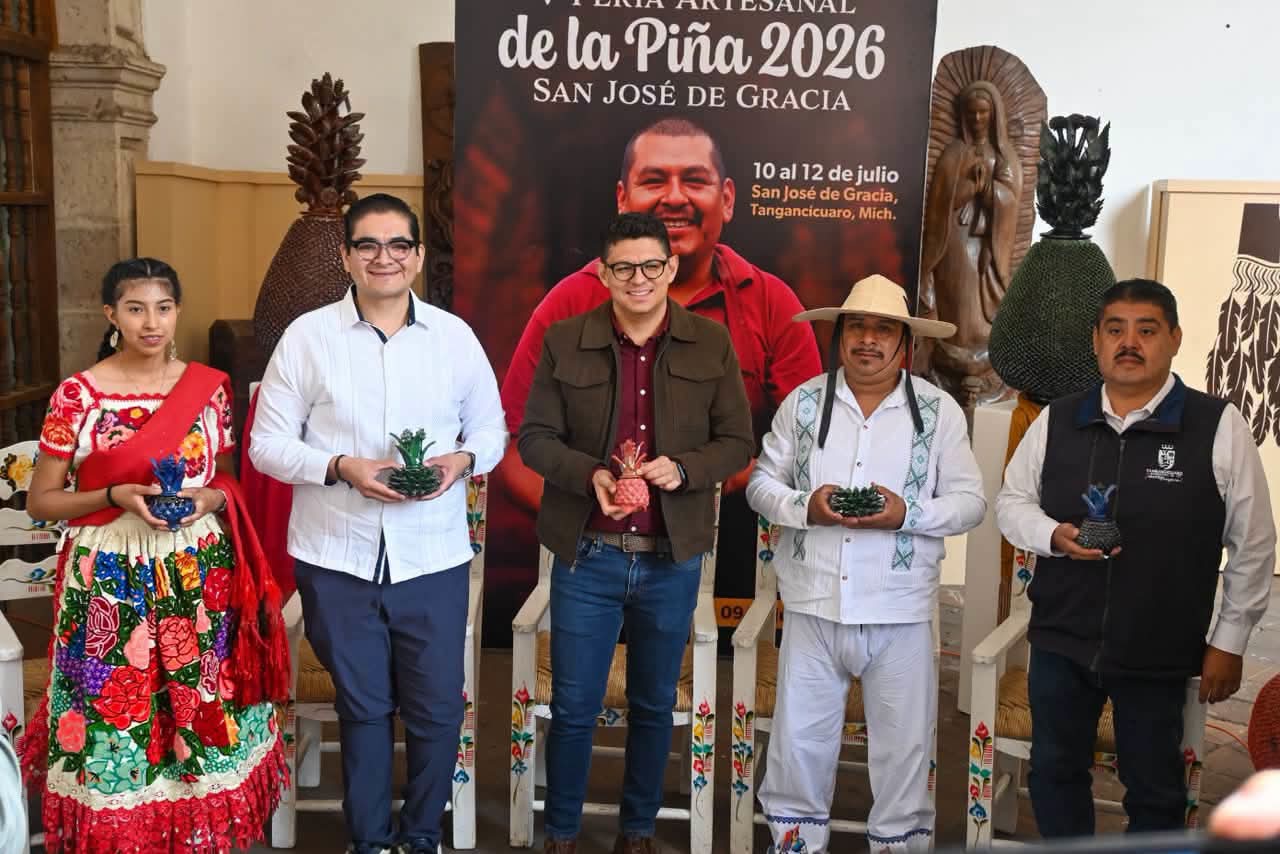 Anuncian la V Feria de la Piña y el XXXIII Concurso Local Artesanal de Alfarería en San José de Gracia.