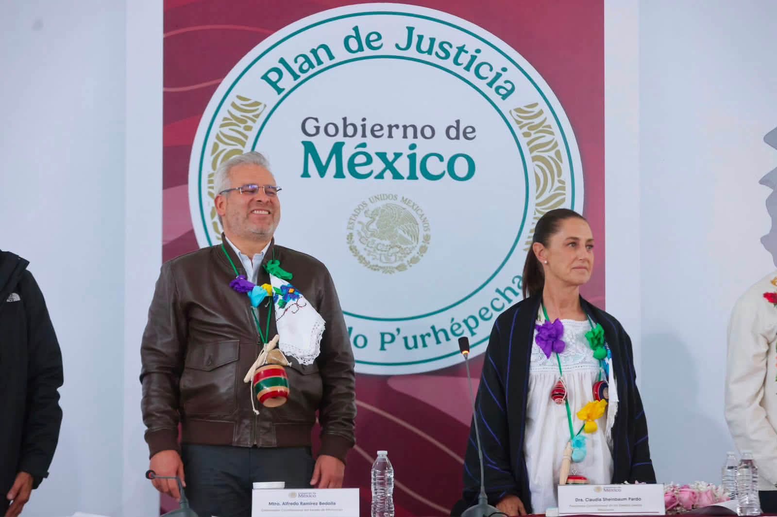 Bedolla y Sheinbaum destacan labor de Servidores de la Nación en proceso de transformación