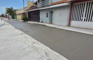 Por concluir mejoramiento integral de la calle Cartagena en Zamora