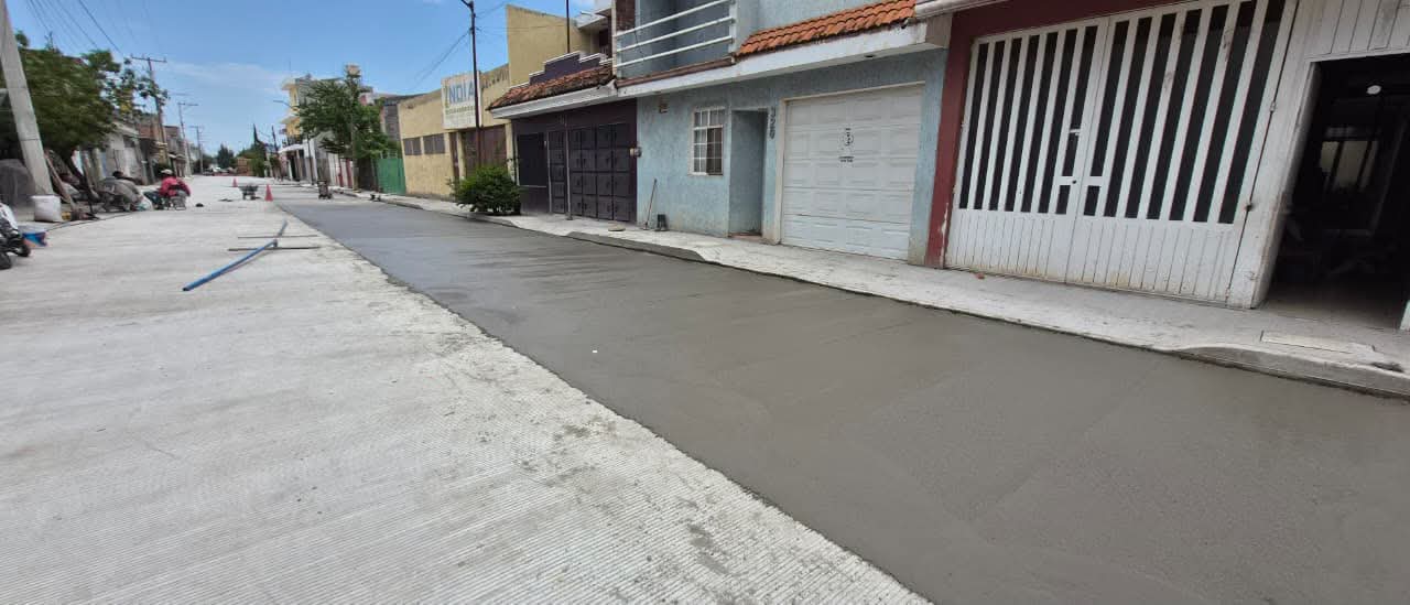 Por concluir mejoramiento integral de la calle Cartagena en Zamora
