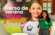 Invitan al Curso de Verano Mundialista en unidad El Chamizal; esperan a niños de 6 a 13 años