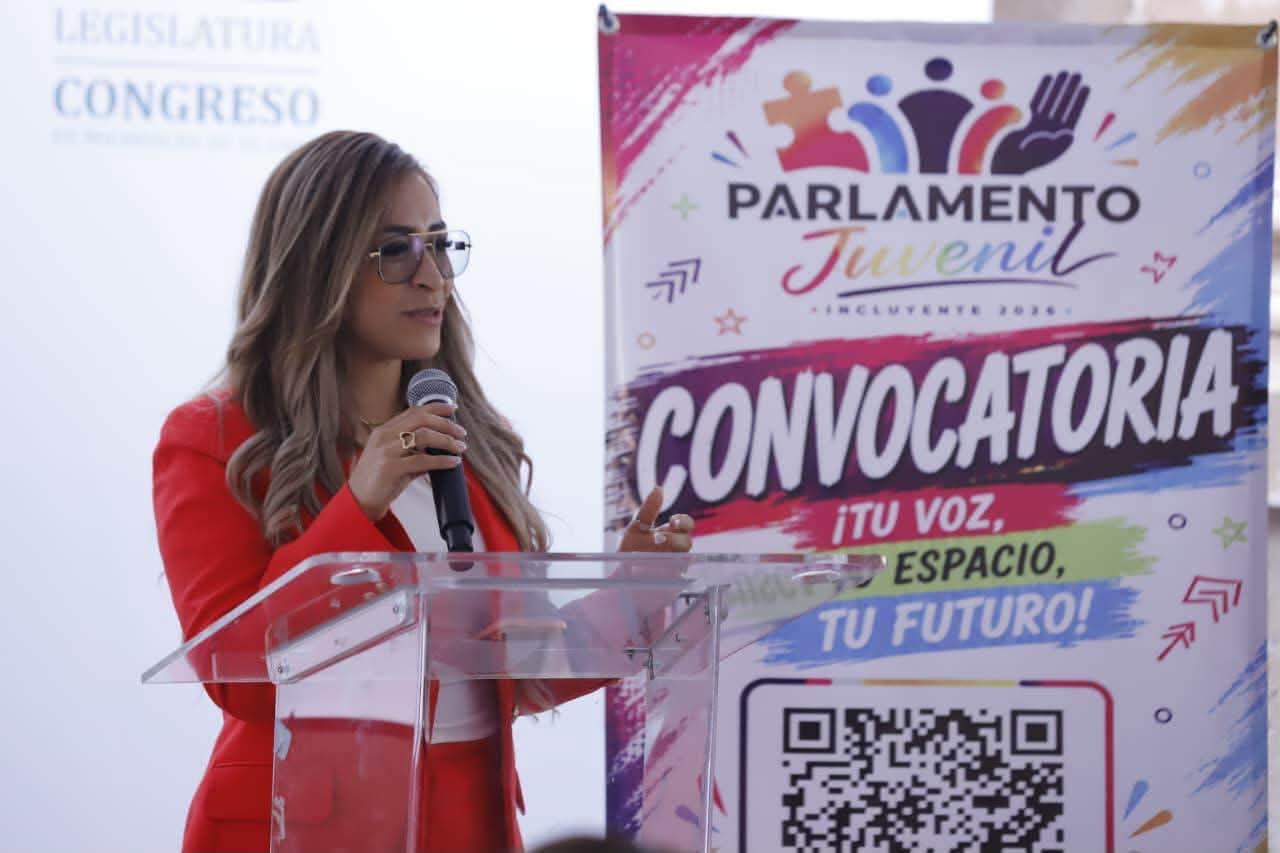 El Parlamento Juvenil Incluyente se realizará los días 10 y 11 de septiembre