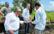 Dan seguimiento a acciones para fortalecer la infraestructura hidráulica en Villa Fuerte