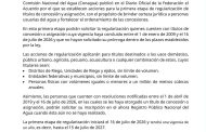Conagua inicia regularización de concesiones para brindar certeza jurídica a usuarios del agua