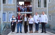 Entregan 48 hogares del Programa Vivienda para el Bienestar en Vista Hermosa