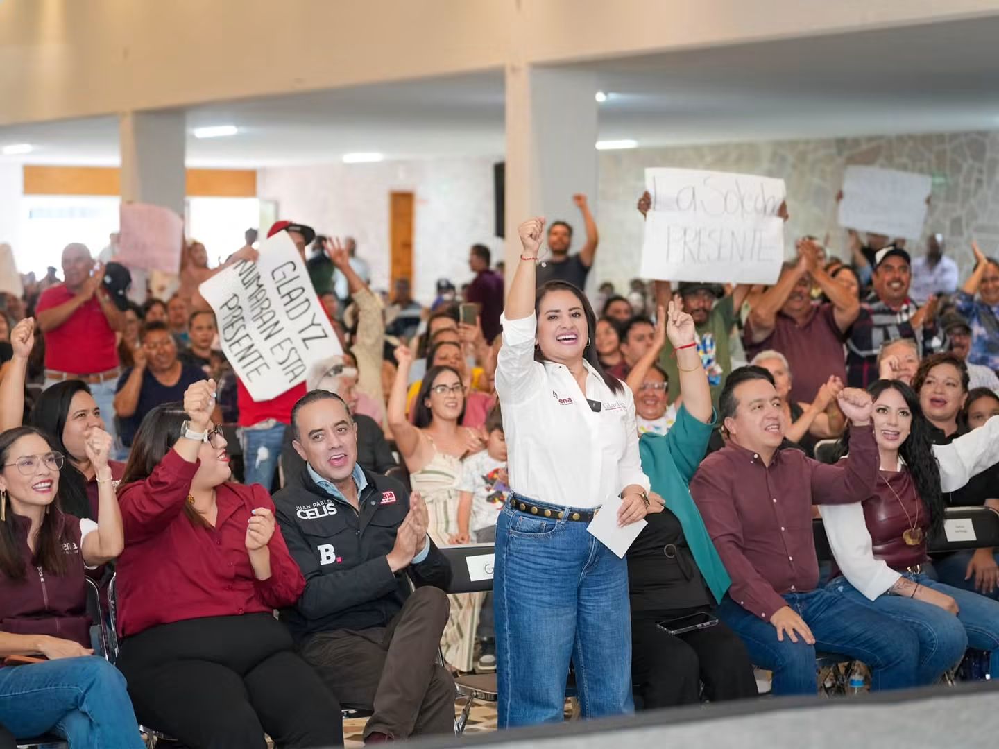 Gladyz Butanda apuesta por el diálogo en los municipios para blindar los logros de la 4T