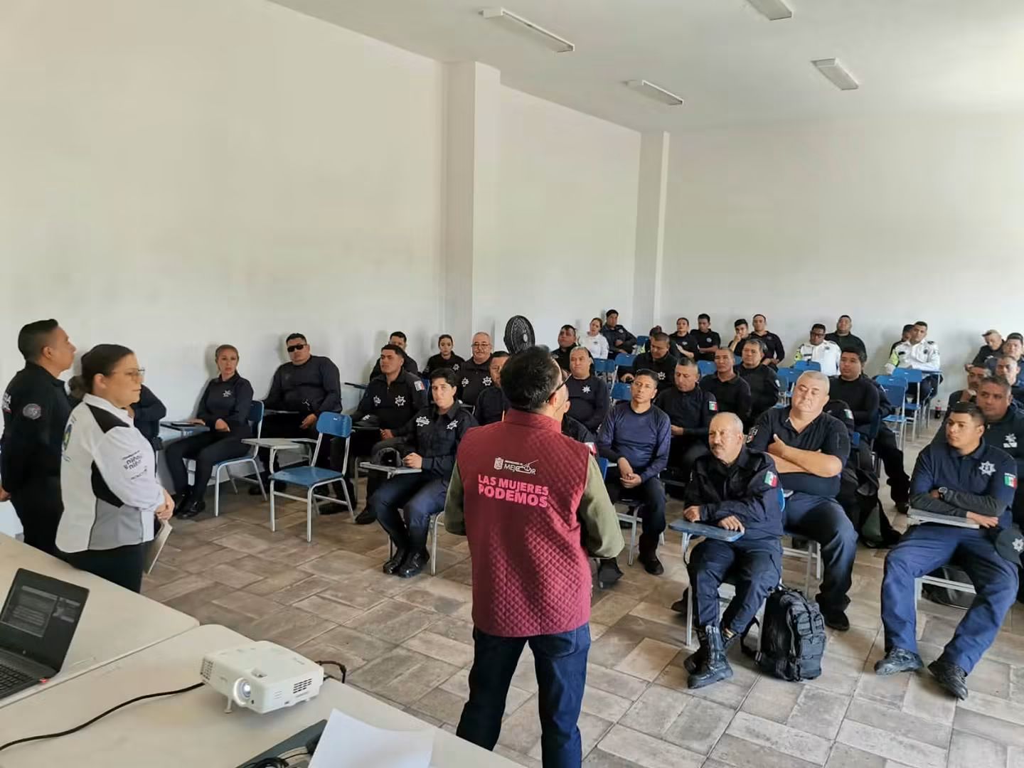 Capacitaron a policías de Zamora en prevención de la violencia de género