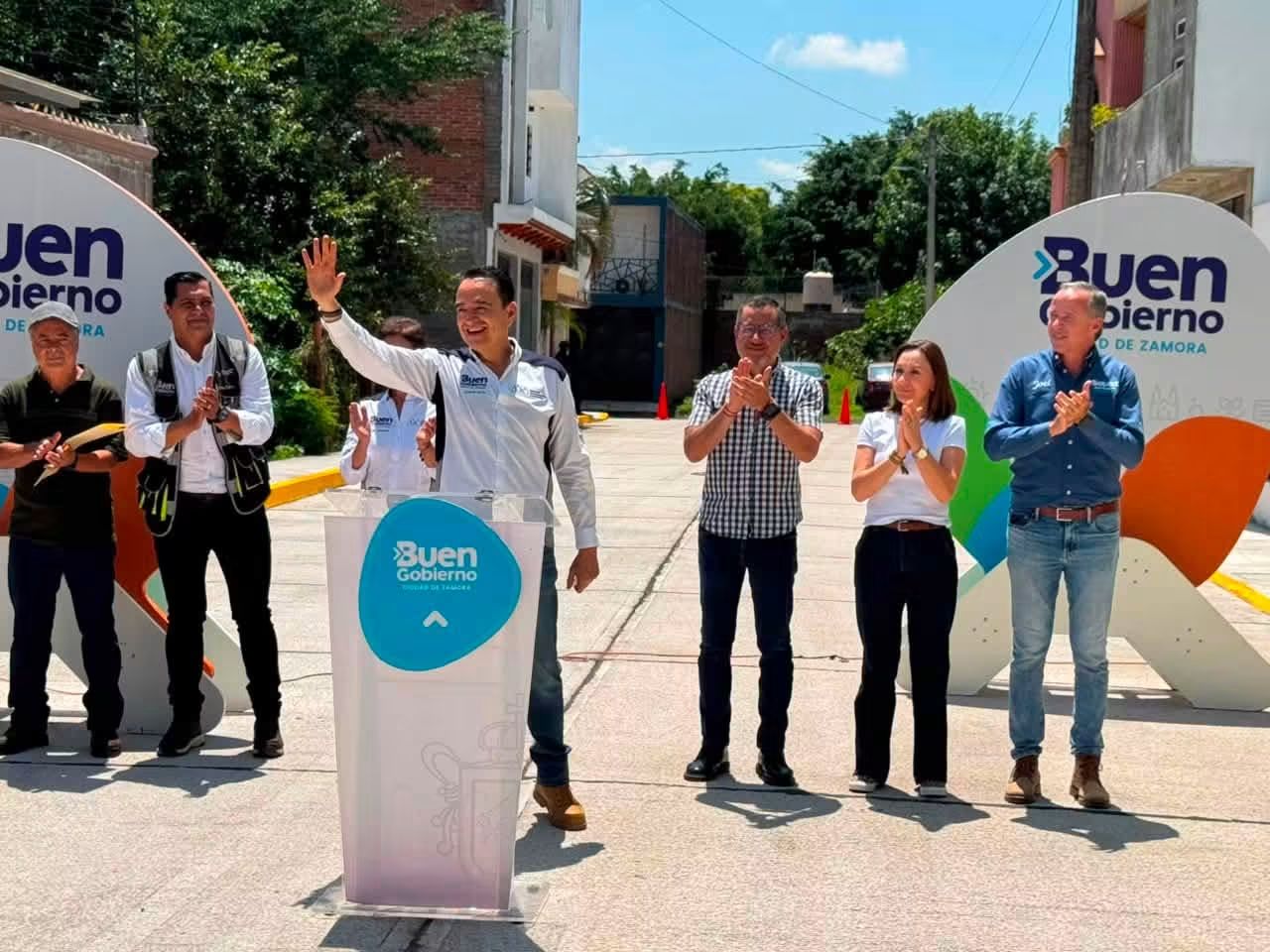 Inauguran calle Orión en Fraccionamiento Cosmos; destinaron más de 1 mdp a la obra