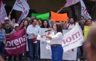Intensifica Gladyz Butanda defensa de la transformación con más trabajo en territorio