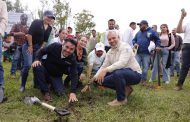 Más de 10 mil michoacanos se suman a la Jornada Nacional de Reforestación: Bedolla