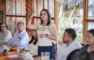 Gladyz Butanda va por impulso al turismo e infraestructura en comunidades indígenas de Michoacán