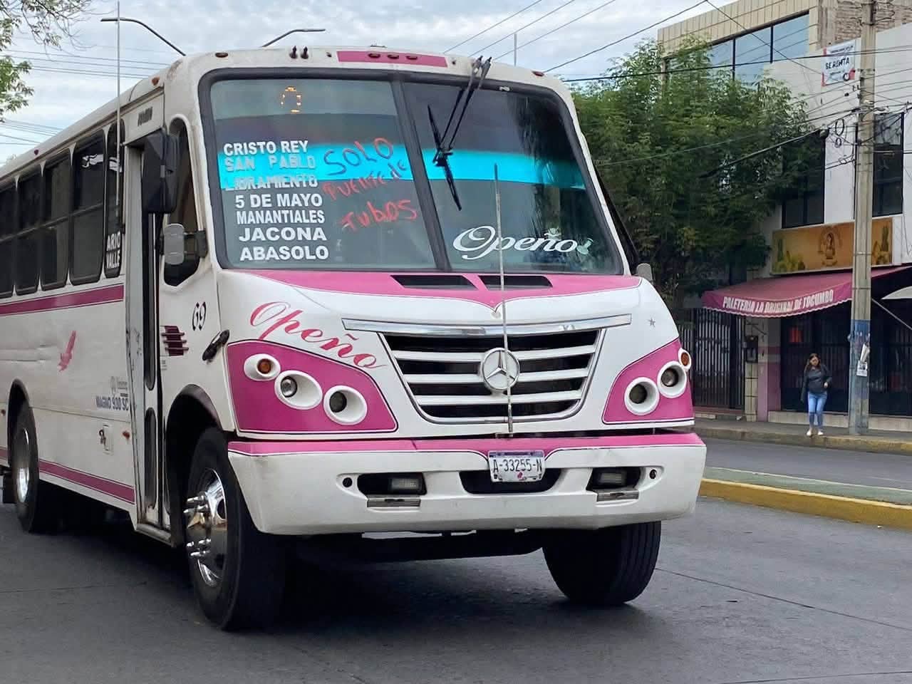 Zamoranos piden mejora en servicio de transporte público tras aumento en su tarifa