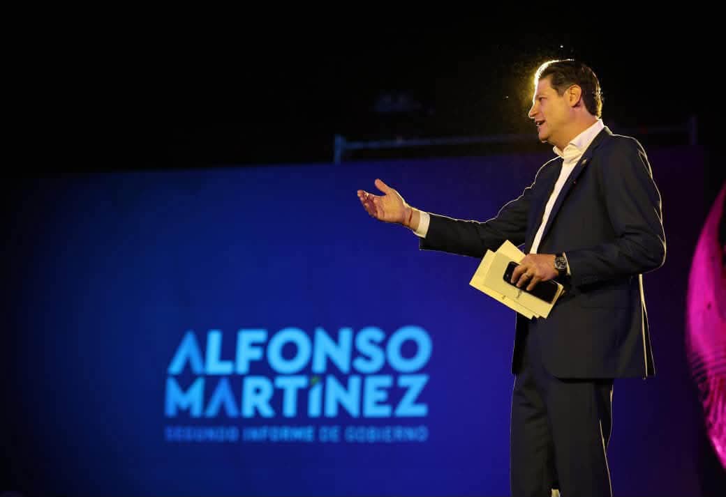 Presenta Alfonso Martínez Alcázar su II Informe de Gobierno