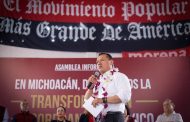 Con más de 40 municipios recorridos, Torres Piña afianza su cercanía con los michoacanos