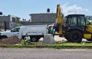 Rehabilitan alumbrado público en avenida San José para reforzar la seguridad de los zamoranos
