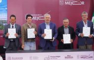 Firma Bedolla fideicomiso del Parque Bajío; inicia con 100 mdp aportados por iniciativa privada