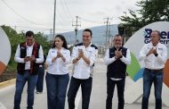 Pavimentan calle Las Gallinas con más de 4 mdp