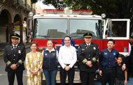 Carlos Soto entrega camión de bomberos a Protección Civil y Bomberos Municipales