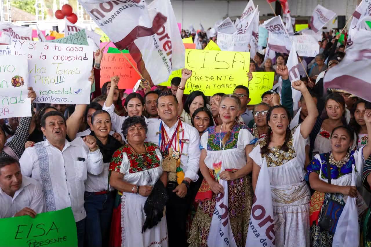Torres Piña: defender la 4T es defender las raíces purépechas que le dan identidad a Michoacán