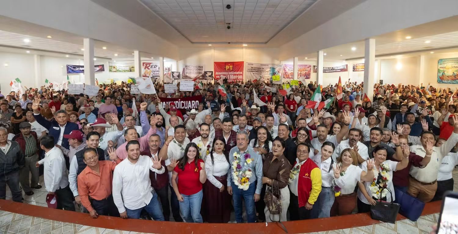 Se une el Bajío de Michoacán en apoyo a Raúl Morón y la Cuarta Transformación