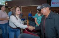 “El pueblo es nuestra brújula”: Gladyz Butanda suma a mujeres, jóvenes y productores de Tancítaro al movimiento de la 4T
