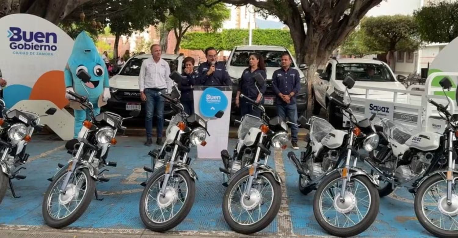 Entregan unidades motorizadas para mejorar operatividad del SAPAZ