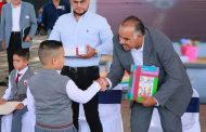 Isidoro Mosqueda atestiguó el arranque del ciclo escolar 2026 - 2027