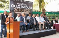 Inauguran en Zamora el ciclo escolar 2026-2027 con el regreso de miles de estudiantes