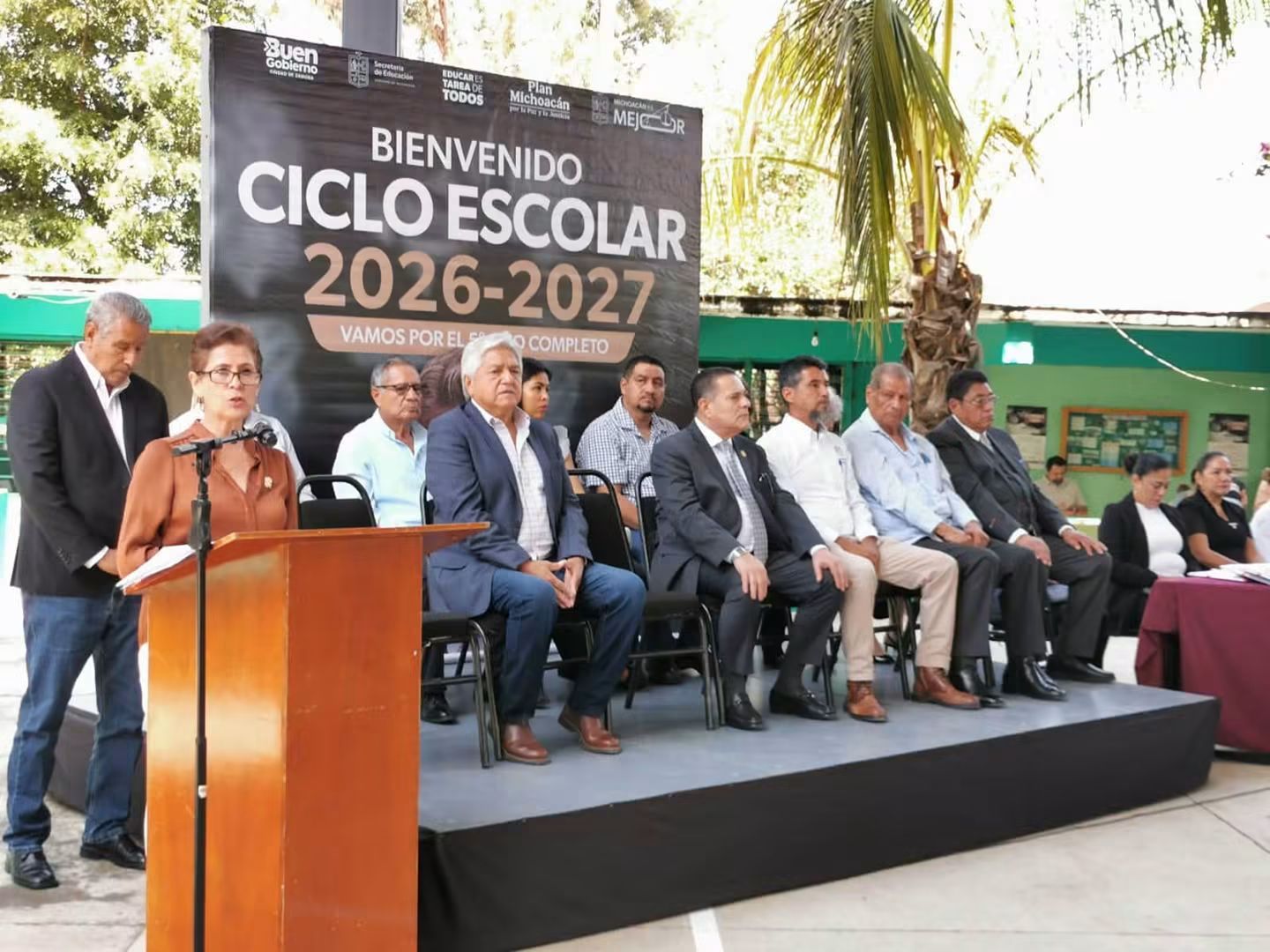Inauguran en Zamora el ciclo escolar 2026-2027 con el regreso de miles de estudiantes