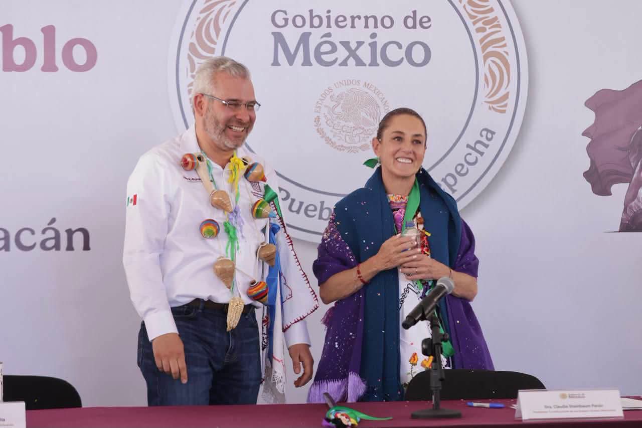 La presidenta Sheinbaum visitará Michoacán el 25 de septiembre: Bedolla