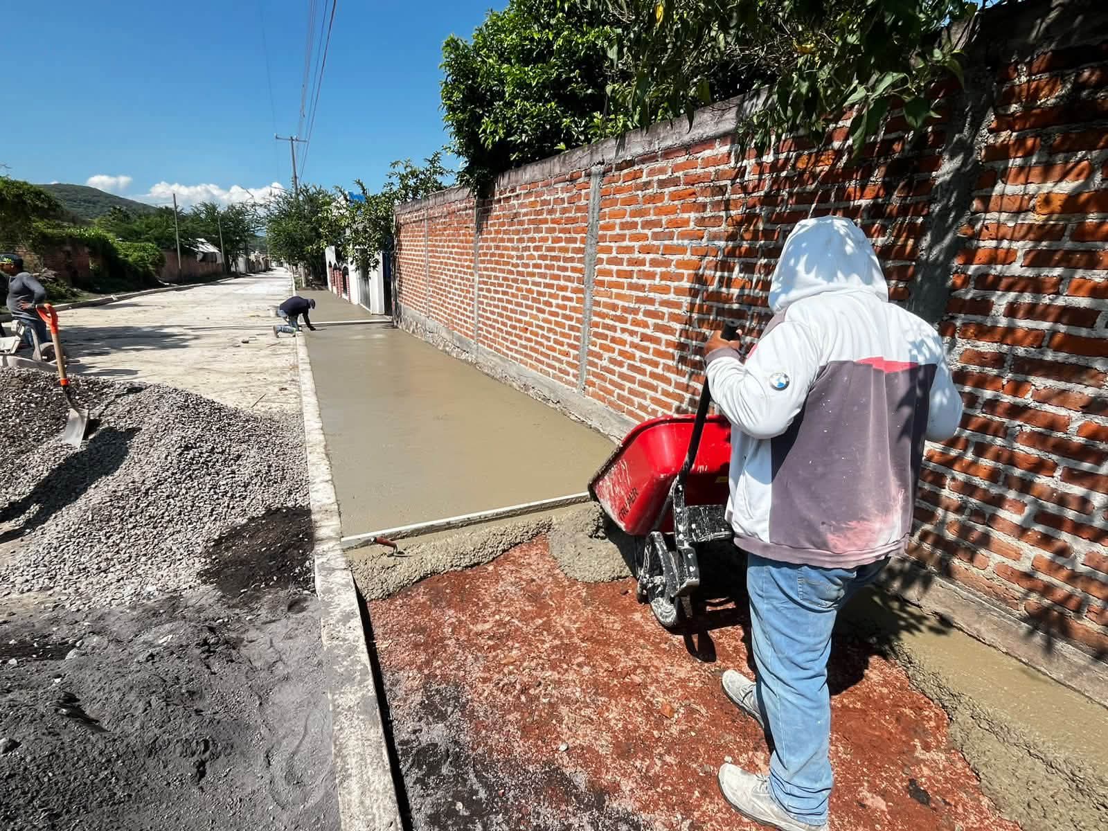 Concluye Buen Gobierno mejoramiento integral de calle Francisco Villa en Atecucario