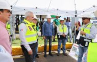 Supervisa Bedolla construcción de primer distribuidor vial “La Rinconada” en Zamora