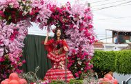 Candidatas a Reina de las Fiestas Patrias Tangancícuaro 2026 realizan tradicional caravana.