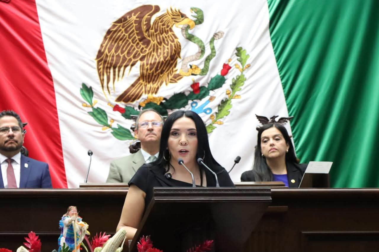 Adriana Campos Huirache exige resultados y responsabilidad al Congreso ante los retos que enfrenta Michoacán