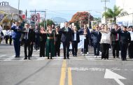 Carlos Soto encabezó tradicional desfile cívico-militar en Zamora