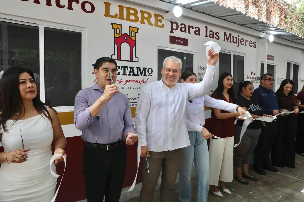 Más de 32 mil michoacanas han recibido atención integral en los Centros LIBRE para Mujeres: Bedolla