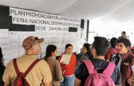 Realizan Feria Nacional del Empleo en Zamora con alrededor de 300 vacantes