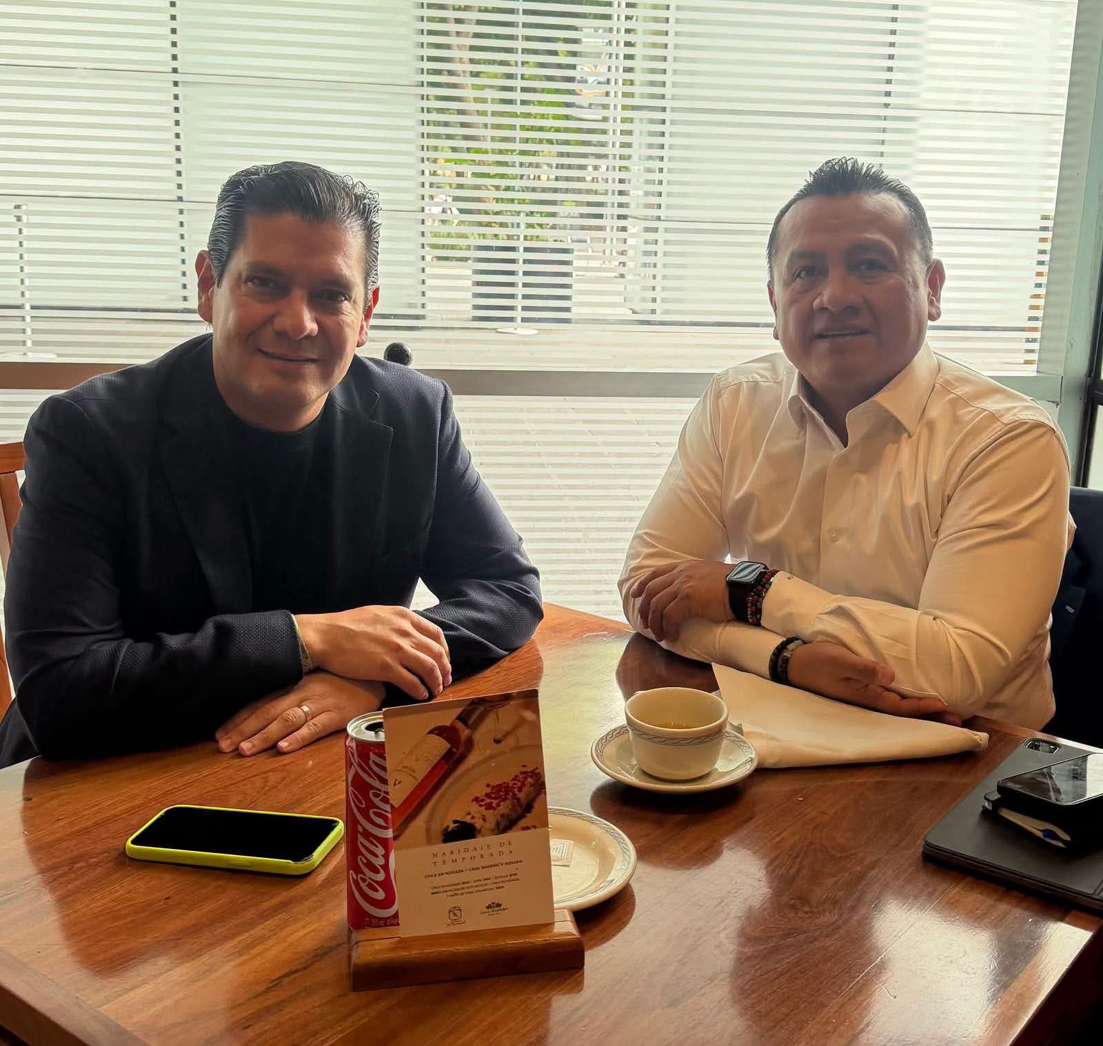 Torres Piña encuentra coincidencias con Ernesto Núñez para mantener unidad de la 4T