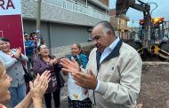 Ponen en marcha pavimentación de la calle Francisco Zarco en la colonia Benito Juárez de Jacona