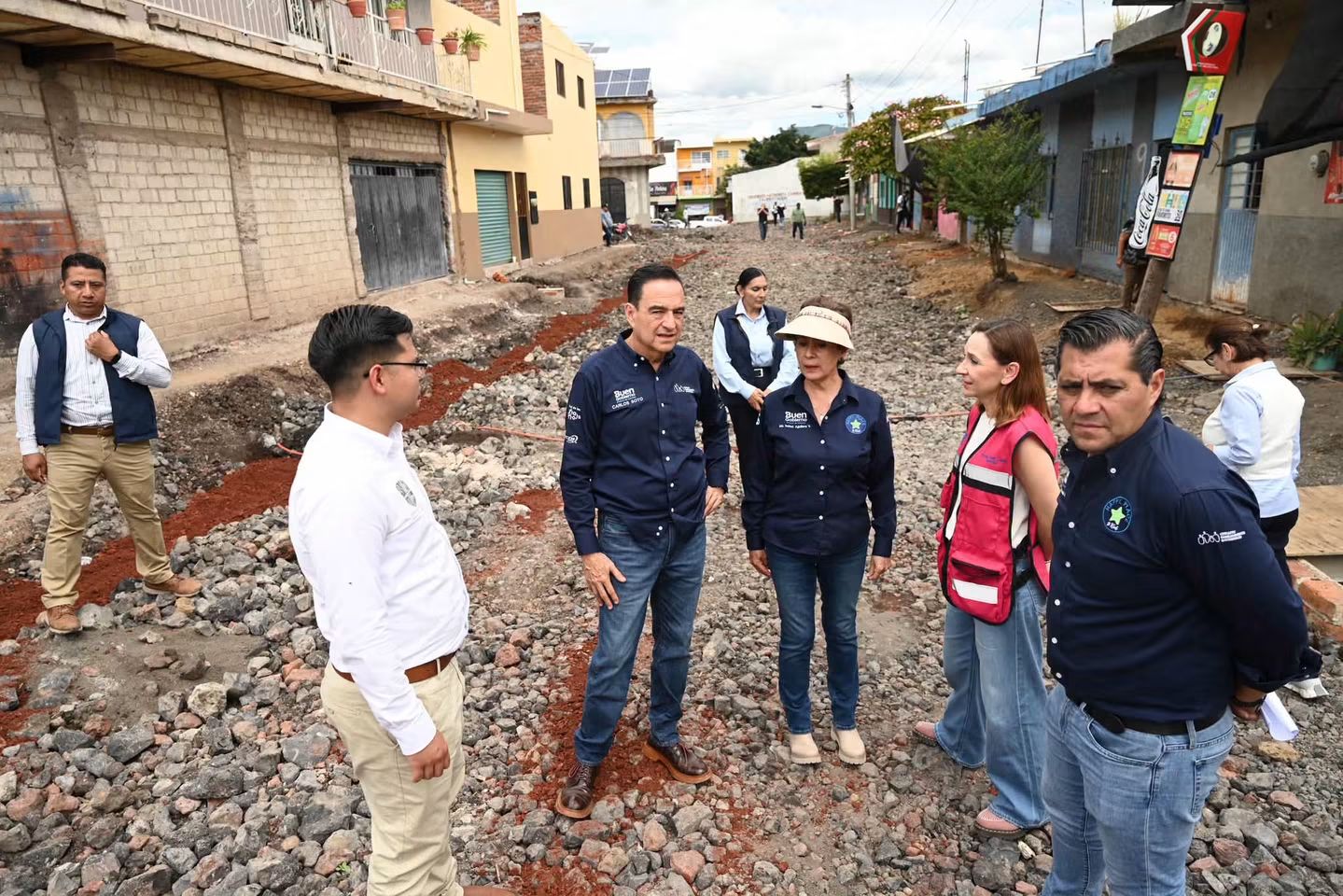 Carlos Soto supervisó obras de infraestructura urbana e hídrica en Zamora