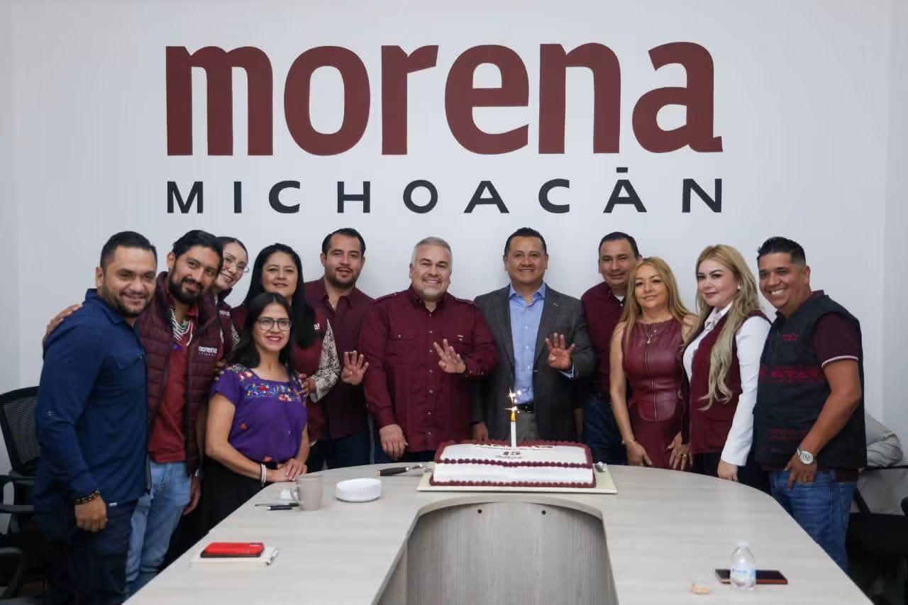 A 15 años de Morena, nuestra tarea es cuidar el legado y darle continuidad a la transformación en Michoacán: Torres Piña