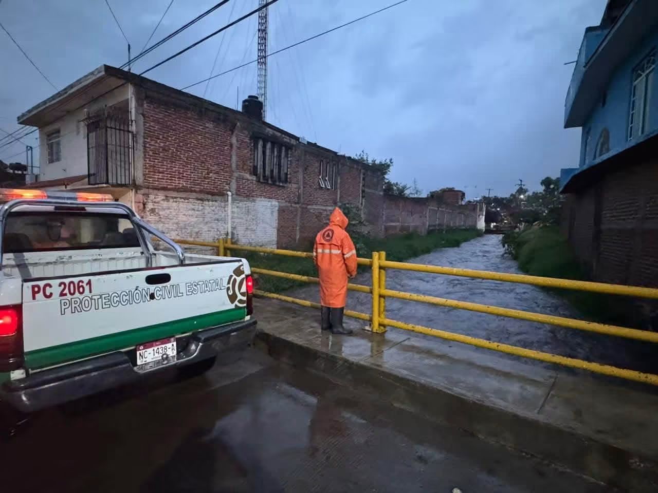 PC estatal llama a extremar precauciones ante lluvias por huracán “Simon”
