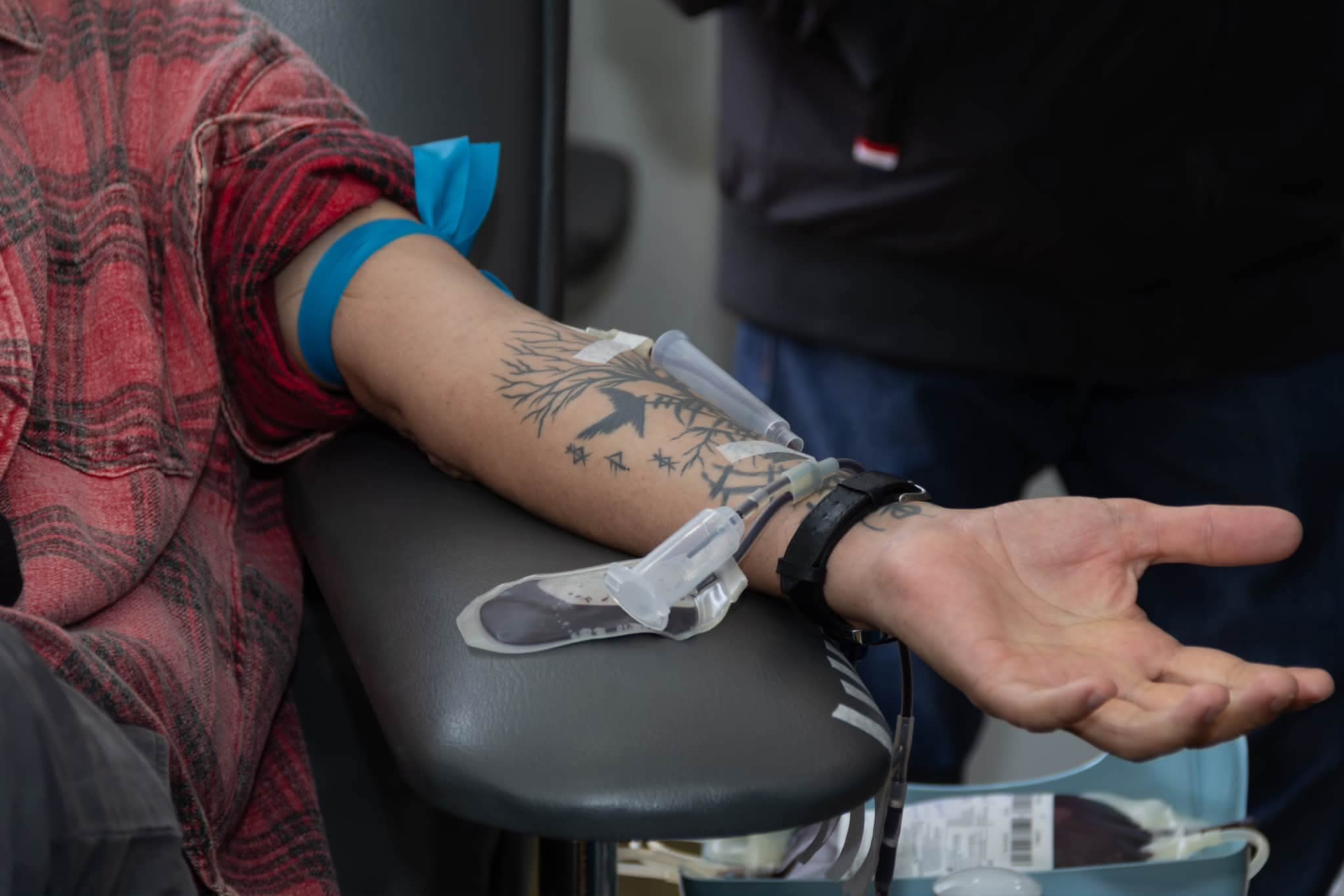Tangancícuaro reúne a 50 donantes de sangre en apoyo a AMANC Michoacán y avanza hacia la distinción de Municipio Dorado.