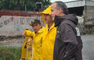 SAPAZ mantiene vigilancia del río Duero y dren A ante lluvias por el huracán Simon