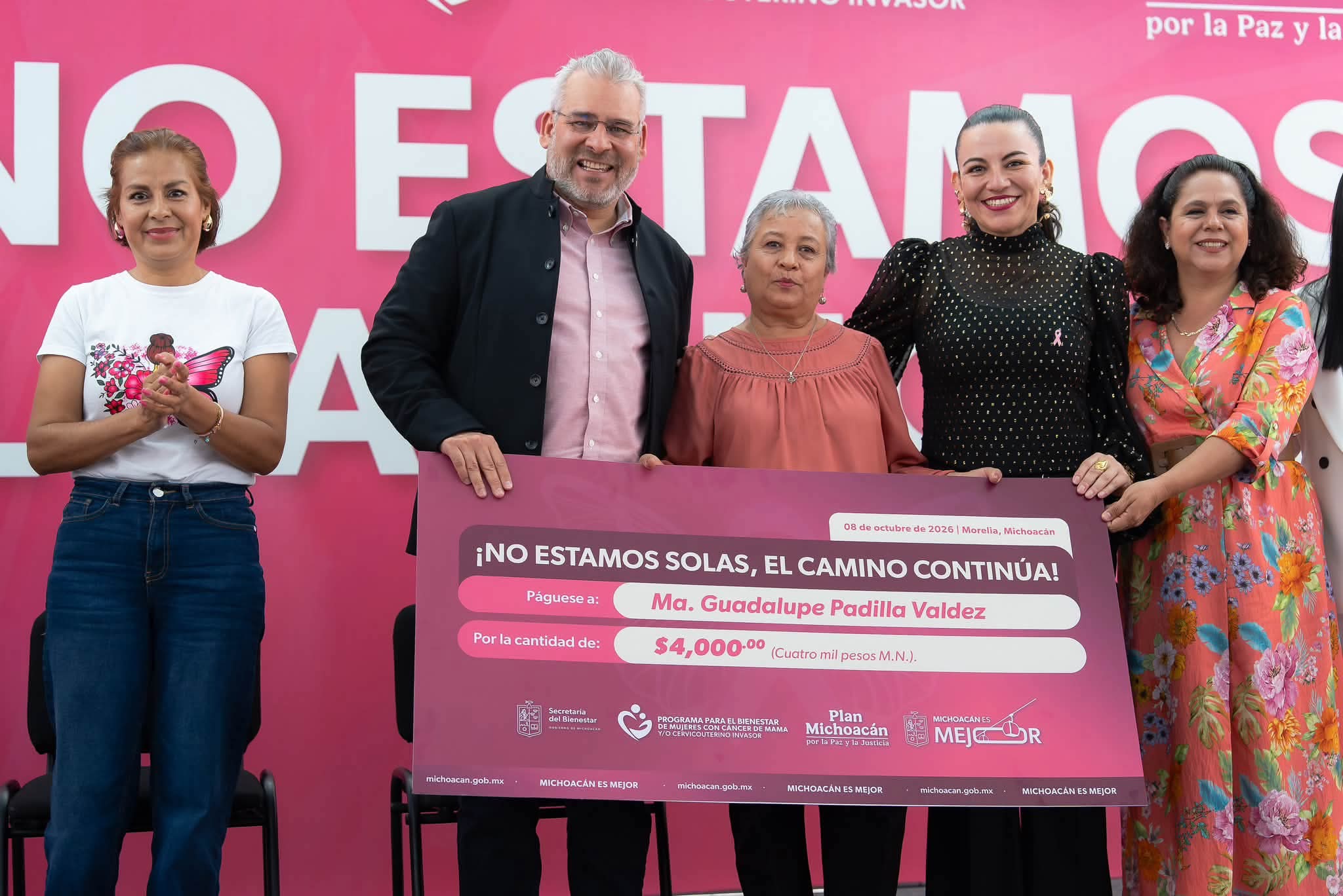 Michoacán respalda con dignidad y esperanza a mujeres que enfrentan el cáncer