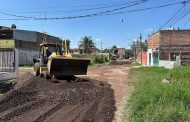 Gobierno de Zamora prepara la calle Jazmín para su pavimentación integral