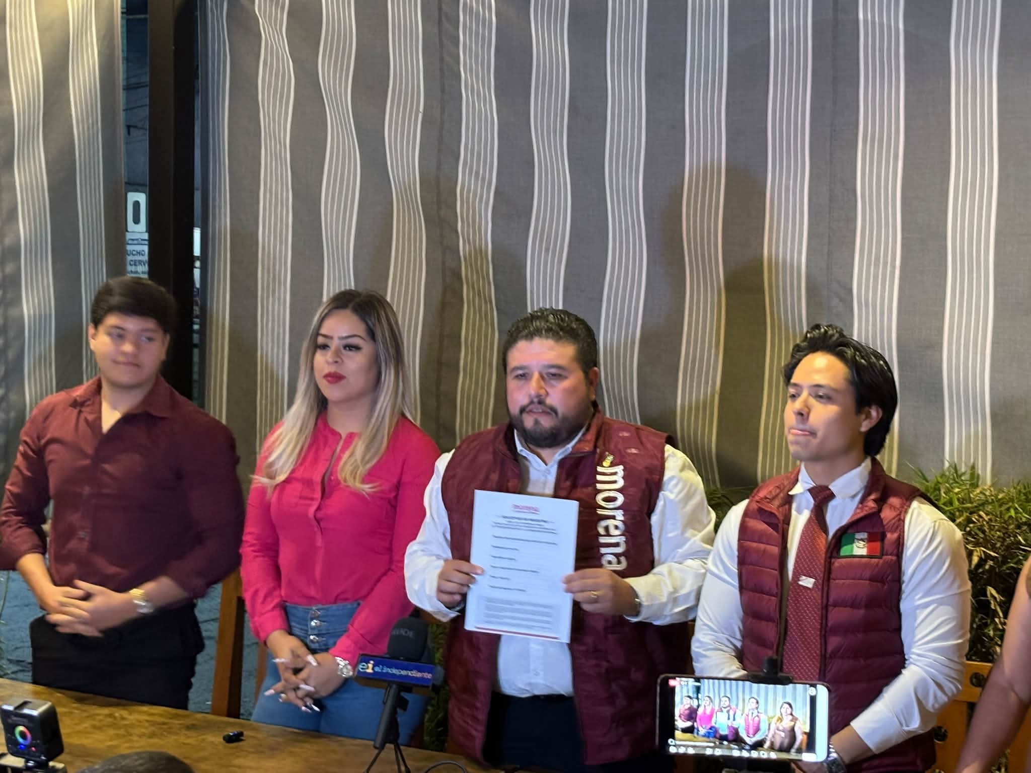 David Huirache defiende su aspiración a Morena en Zamora: asegura tener 14 años de residencia