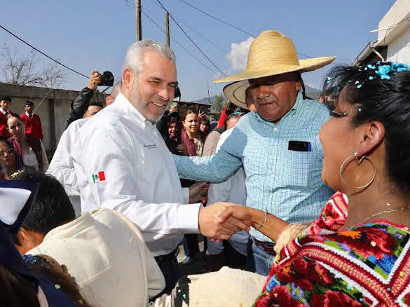 Destaca Bedolla transición de San Andrés Tziróndaro al modelo de autogobierno