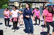 DIF Zamora impulsa la convivencia familiar con mega clase de zumba en el CEDECO La Libertad